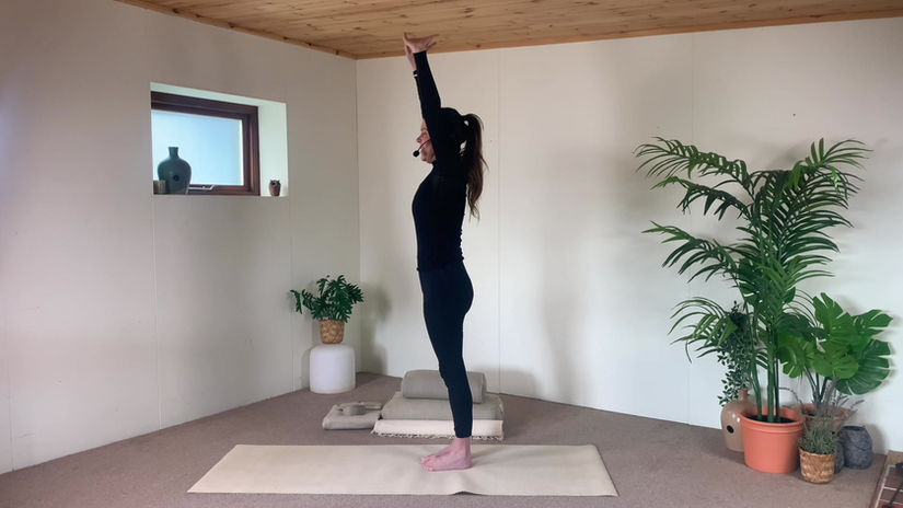 21 days of Yoga (6) Half sun salutations.
